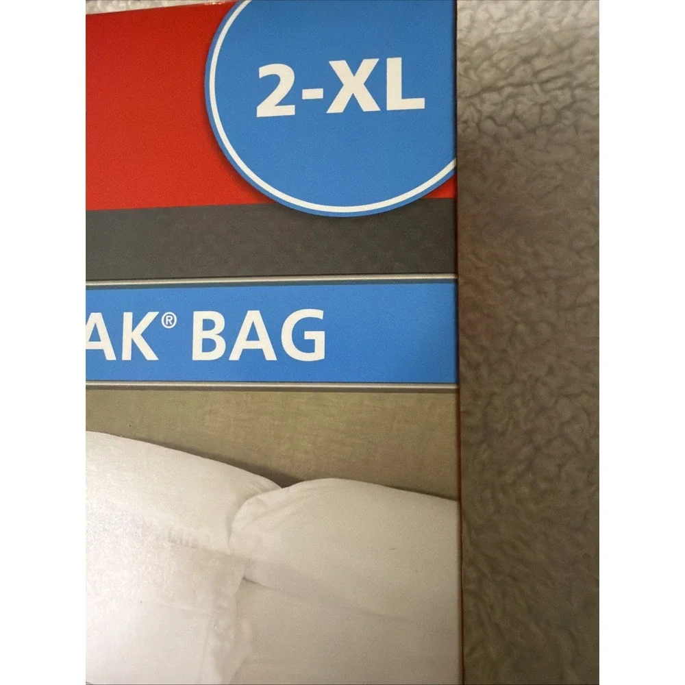 Hefty Storage Solutions Shrink-Pak Bags 2 Pack XLARGE NIB XL New Sealed